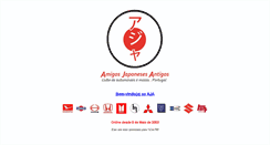 Desktop Screenshot of amigosjaponesesantigos.pt